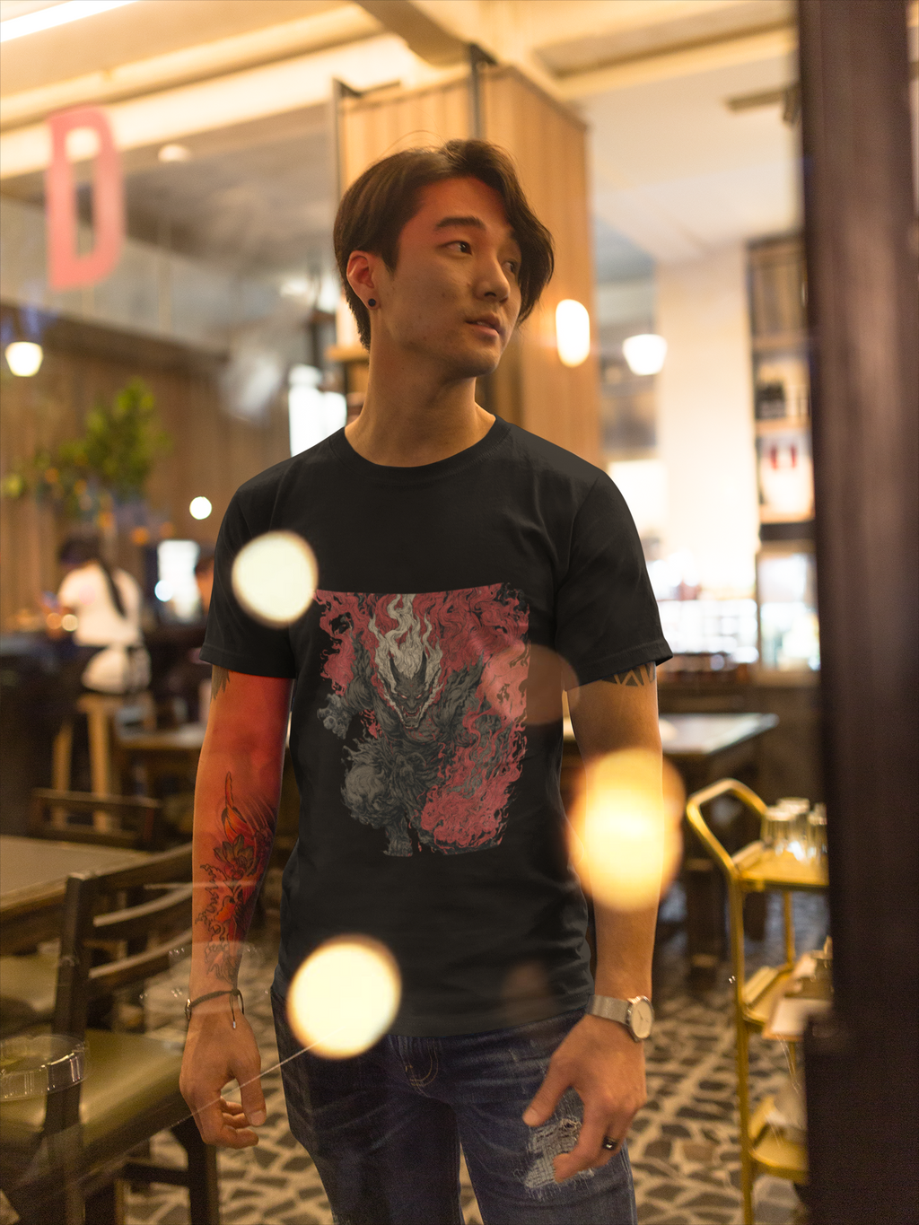 Amatsu Flame Oni Tee